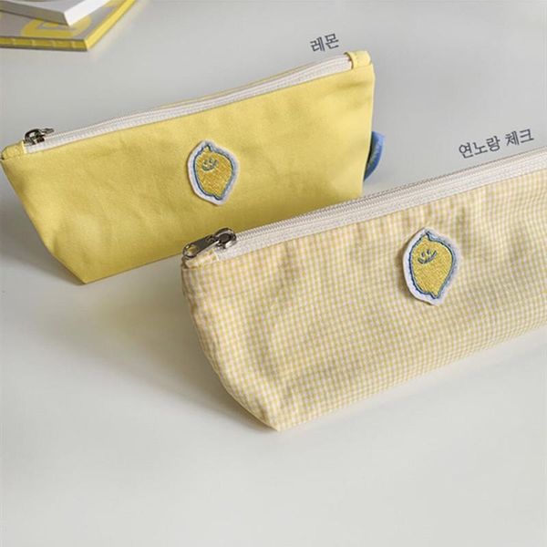 cute lemon pencil case simple storage bag clutch cartoon ins style pen holder school supplies sorting bags
cute lemon pencil case simple storage bag clutch cartoon ins style pen holder school supplies sorting bags