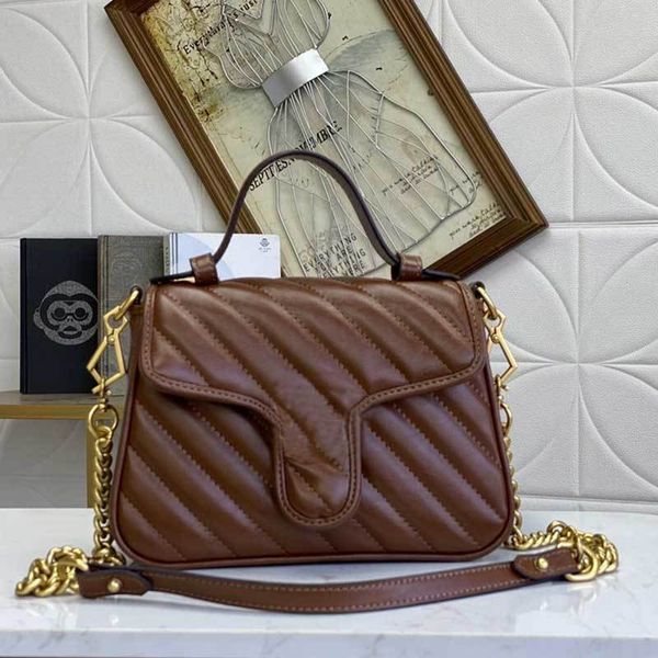 single shoulder leather ladies chain bag women crossbody purse quality brown stripes handbag new
single shoulder leather ladies chain bag women crossbody purse quality brown stripes handbag new