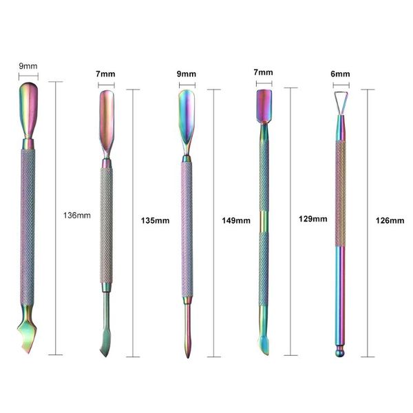 cuticle pushers 1pcs gold stainless steel pusher nail art pedicure manicure tools file dead skin push remover
cuticle pushers 1pcs gold stainless steel pusher nail art pedicure manicure tools file dead skin push remover