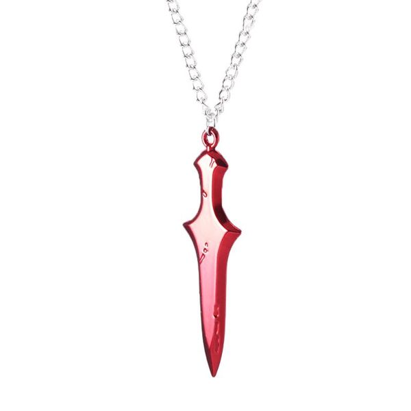 pendant necklaces anime shaman king yoh asakura necklace cosplayscarlet sword zinc alloy party props gifts, Silver
pendant necklaces anime shaman king yoh asakura necklace cosplayscarlet sword zinc alloy party props gifts, Silver