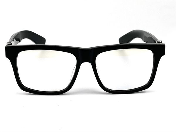 men optical box punk style design retro square frame clear lens eyewear can do prescription glasses, Black
men optical box punk style design retro square frame clear lens eyewear can do prescription glasses, Black