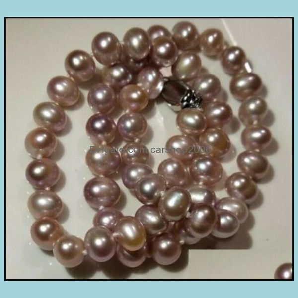 beaded necklaces & pendants jewelry 9-10mm purple natural pearl necklace 18inch bridal choker gift drop delivery 2021 q3rkg, Silver
beaded necklaces & pendants jewelry 9-10mm purple natural pearl necklace 18inch bridal choker gift drop delivery 2021 q3rkg, Silver