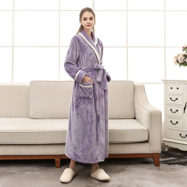 women's sleepwear women winter robes flannel bridesmaid couple brides long warm female thick nightwear coral velvet peignoir, Black;red
women's sleepwear women winter robes flannel bridesmaid couple brides long warm female thick nightwear coral velvet peignoir, Black;red