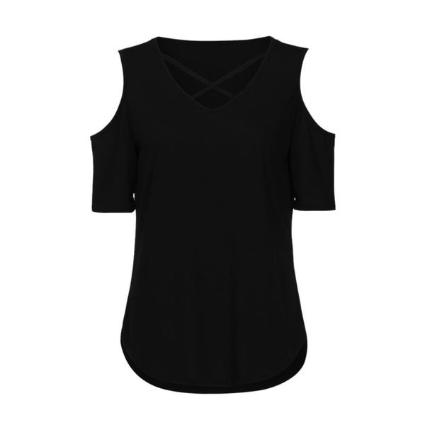 women's t-shirt european and american cross border v-neck off shoulder short sleeve casual printed loose, White
women's t-shirt european and american cross border v-neck off shoulder short sleeve casual printed loose, White