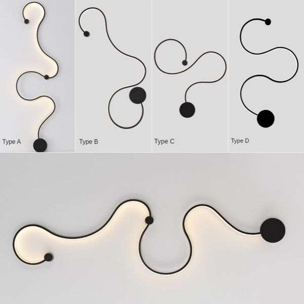 wall lamp led sconce light living dining room bedroom background for home indoor decoration corridor modern lighting line shape
wall lamp led sconce light living dining room bedroom background for home indoor decoration corridor modern lighting line shape