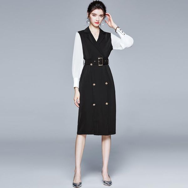 casual dresses zuoman women autumn elegant blazer dress festa notched office party robe femme designer black pencil vestidos, Black;gray
casual dresses zuoman women autumn elegant blazer dress festa notched office party robe femme designer black pencil vestidos, Black;gray