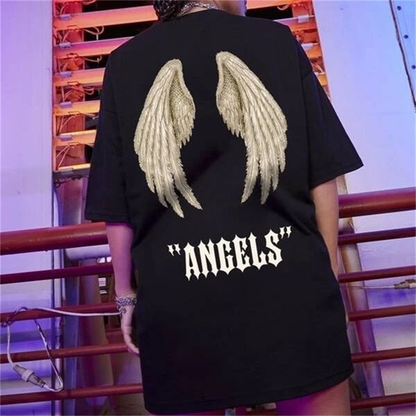 wings angel graphic tee summer fashion cool grunge street style tumblr women t-shirt retro 210512, White
wings angel graphic tee summer fashion cool grunge street style tumblr women t-shirt retro 210512, White