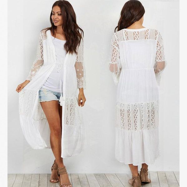 summer beach dress transparent cover up dresses for the swimwear bathing suit ups wear coverups women women's, White;black
summer beach dress transparent cover up dresses for the swimwear bathing suit ups wear coverups women women's, White;black