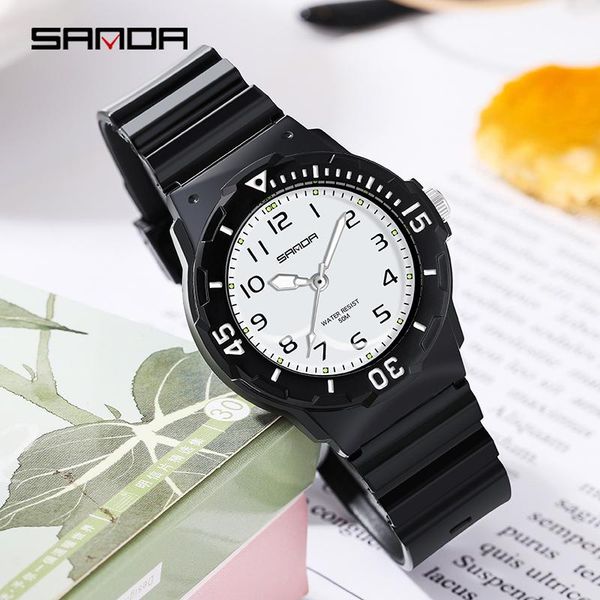 wristwatches sanda casual men's watch simple sports quartz watches waterproof clock kids wristwatch brand student gift relogio masculin, Slivery;brown
wristwatches sanda casual men's watch simple sports quartz watches waterproof clock kids wristwatch brand student gift relogio masculin, Slivery;brown