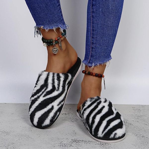 slippers winter warm cotton women home shoe animal print non-slip indoor couple slides round toe flats flock slipper female, Black
slippers winter warm cotton women home shoe animal print non-slip indoor couple slides round toe flats flock slipper female, Black