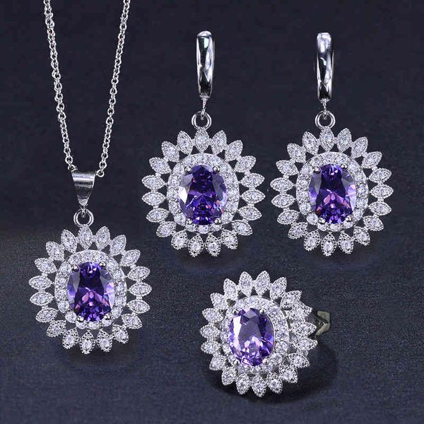 jewelry set multicolor optional style sunflower chain bridal zircon real gold color protection, Slivery;golden
jewelry set multicolor optional style sunflower chain bridal zircon real gold color protection, Slivery;golden