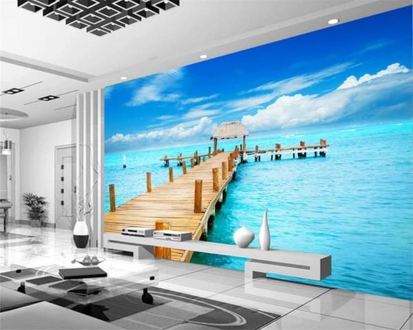 wallpapers custom 3d landscape wallpaper beautiful sea view of the wooden bridge at living room bedroom hd
wallpapers custom 3d landscape wallpaper beautiful sea view of the wooden bridge at living room bedroom hd
