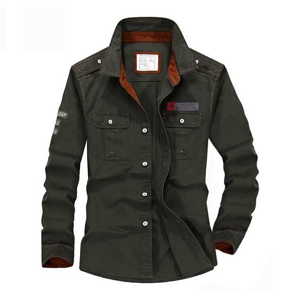 plus size s-xxxxl 5xl brand 100% cotton long sleeve denim shirts men army green militray casual camiseta masculina a3056 210714, White;black
plus size s-xxxxl 5xl brand 100% cotton long sleeve denim shirts men army green militray casual camiseta masculina a3056 210714, White;black