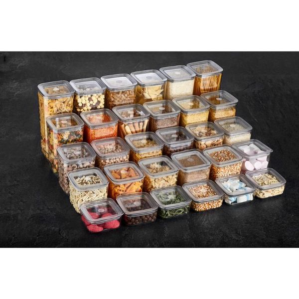 storage bottles & jars 12pcs kitchen food box container set organizer square vacuum lid airtight pantry noodle legume cereals rice pasta
storage bottles & jars 12pcs kitchen food box container set organizer square vacuum lid airtight pantry noodle legume cereals rice pasta