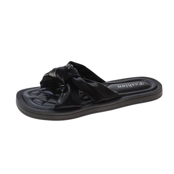 slippers women's shoes ladies outdoor open toe beach 2021 summer bow soft non-slip sandals durable large size, Black
slippers women's shoes ladies outdoor open toe beach 2021 summer bow soft non-slip sandals durable large size, Black