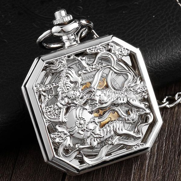 pocket watches silver carved chinese beast hollow unique mechanical watch men square luckly skeleton fob pendant steampunk clock, Slivery;golden
pocket watches silver carved chinese beast hollow unique mechanical watch men square luckly skeleton fob pendant steampunk clock, Slivery;golden