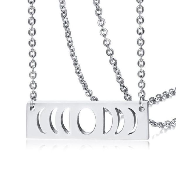 pendants simple stainless steel moon shape hollowed-out rectangular plate for women man pendant trendy jewelry gift, Black
pendants simple stainless steel moon shape hollowed-out rectangular plate for women man pendant trendy jewelry gift, Black