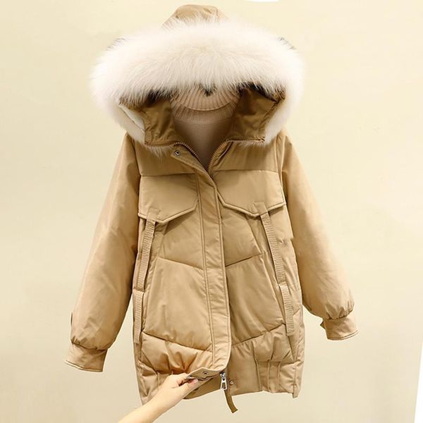women's down & parkas cotton padded plus size winter big fur long jacket women loose pocket warm hooded parka coat, Black
women's down & parkas cotton padded plus size winter big fur long jacket women loose pocket warm hooded parka coat, Black