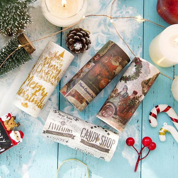 gift wrap creative washi paper tape "retro christmas series" plastic sealing scrapbooking goods handbook diy decorative sticker
gift wrap creative washi paper tape "retro christmas series" plastic sealing scrapbooking goods handbook diy decorative sticker