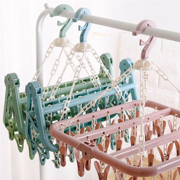 clips folding clothes hanger dryer windproof socks underwear drying rack clothespin closet wardrobe organizer hangers & racks
clips folding clothes hanger dryer windproof socks underwear drying rack clothespin closet wardrobe organizer hangers & racks