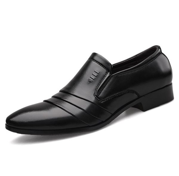 20 color fashion slip on mens designer dress shoes oxfords business works boots classic pu leather men's suits casual party shoe plus s, Black
20 color fashion slip on mens designer dress shoes oxfords business works boots classic pu leather men's suits casual party shoe plus s, Black
