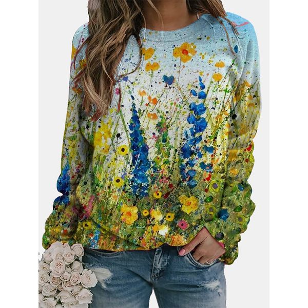 orchid grass british women s fashion 3d printing short slim t-shirt autumn long sleeve round neck basic casual, White
orchid grass british women s fashion 3d printing short slim t-shirt autumn long sleeve round neck basic casual, White