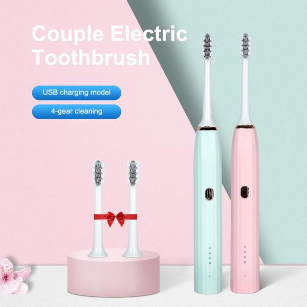 smart electric toothbrush sonic rechargeable usb 4 mode ipx7 waterproof couples home travel ultrasound tooth brush with 2 heads
smart electric toothbrush sonic rechargeable usb 4 mode ipx7 waterproof couples home travel ultrasound tooth brush with 2 heads