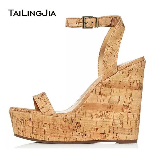 cork wedge sandals shoes woman 2021 platform wedges for women summer ladies stripper high heels fashion open toe big size, Black
cork wedge sandals shoes woman 2021 platform wedges for women summer ladies stripper high heels fashion open toe big size, Black