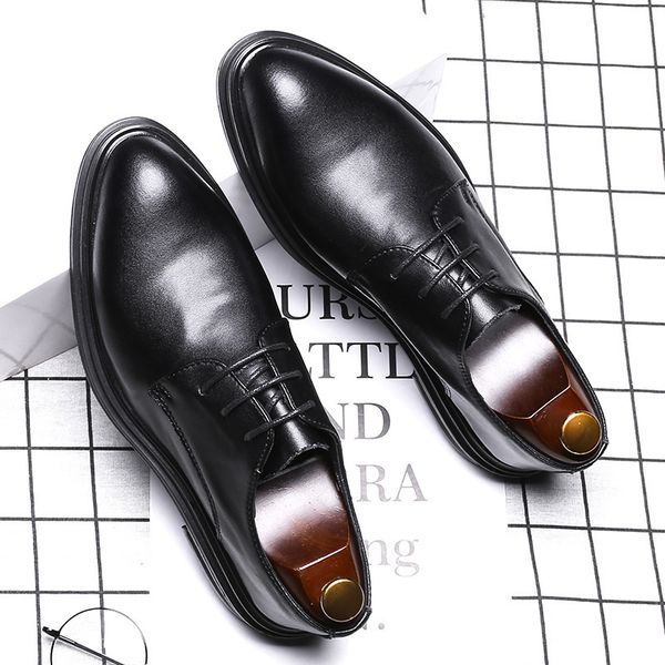 summer genuine leather busins drs sho men's fashion casual korean taobao model 4007, Black
summer genuine leather busins drs sho men's fashion casual korean taobao model 4007, Black
