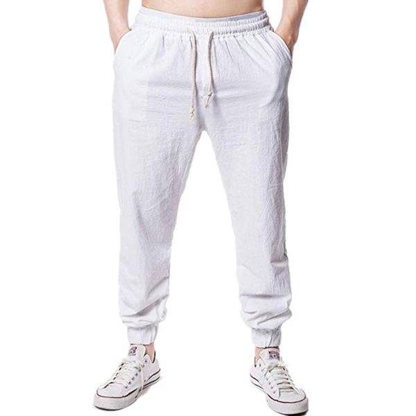yoga outfits men\u2021s training trousers, jogger pants, casual sports run bike loose wear lace-up clothes, White;red
yoga outfits men\u2021s training trousers, jogger pants, casual sports run bike loose wear lace-up clothes, White;red