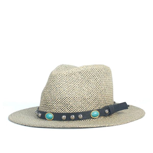 stingy brim hats summer women men travel beach sun hat elegant lady straw fedora wide panama sunbonnet sunhat size 56-58cm, Blue;gray
stingy brim hats summer women men travel beach sun hat elegant lady straw fedora wide panama sunbonnet sunhat size 56-58cm, Blue;gray