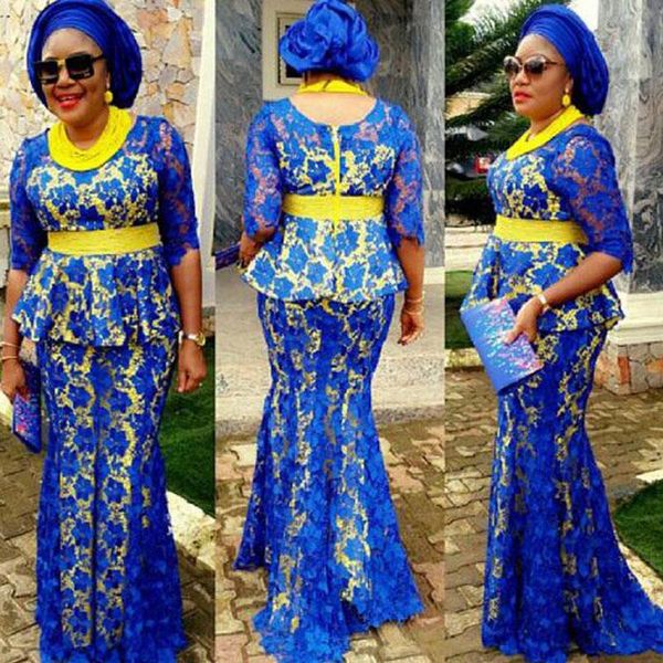 party dresses aso ebi style royal blue mermaid evening dress long half sleeve lace nigerian gowns plus size african prom, White;black
party dresses aso ebi style royal blue mermaid evening dress long half sleeve lace nigerian gowns plus size african prom, White;black