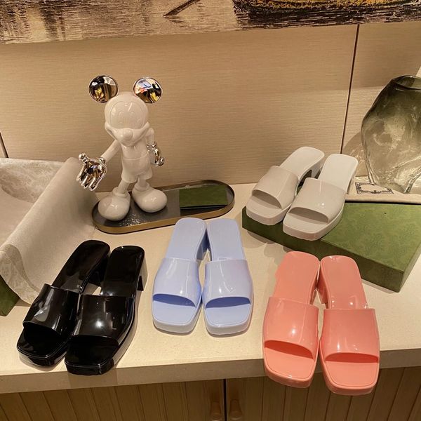 women's rubber slide sandal slipper pastel women sandals high heels slides platform chunky 2.4' heel height shoes summer embossed, Black
women's rubber slide sandal slipper pastel women sandals high heels slides platform chunky 2.4' heel height shoes summer embossed, Black