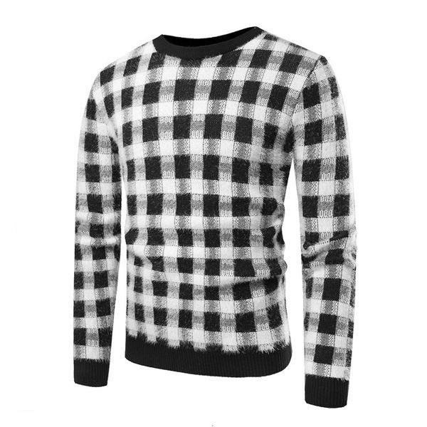 men's sweaters cashmere plaid mens slim version o-neck knitted hit color casual fashion pullover r1ry, White;black
men's sweaters cashmere plaid mens slim version o-neck knitted hit color casual fashion pullover r1ry, White;black