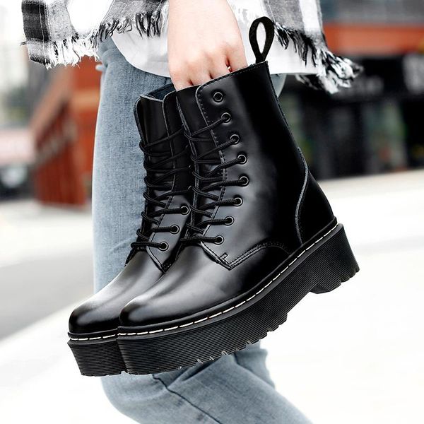 boots women increased fashion cowhide 2021 genuine leather ankle for woman casual lace-up dr. motorcycle shoes warm winter, Black
boots women increased fashion cowhide 2021 genuine leather ankle for woman casual lace-up dr. motorcycle shoes warm winter, Black