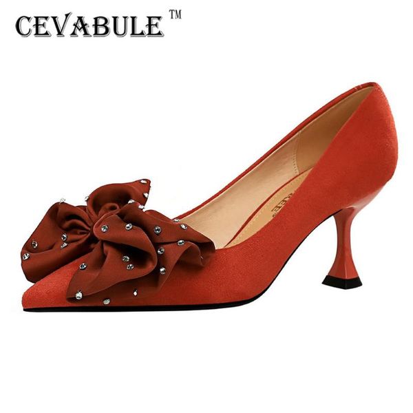 dress shoes cevabule fashion banquet high heels cat heel shallow mouth pointed suede crystal flower women's ds-262-a2, Black
dress shoes cevabule fashion banquet high heels cat heel shallow mouth pointed suede crystal flower women's ds-262-a2, Black
