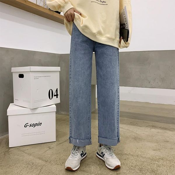 women's jeans woman high waist pant wide leg denim trousers blue streetwear vintage quality female fashion harajuku straight pants
women's jeans woman high waist pant wide leg denim trousers blue streetwear vintage quality female fashion harajuku straight pants