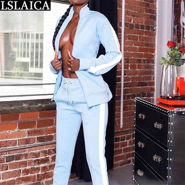 tracksuit women casual solid zipper loose jacket trousers sports party streetwear two piece set fashion dresy damskie 210515, White
tracksuit women casual solid zipper loose jacket trousers sports party streetwear two piece set fashion dresy damskie 210515, White