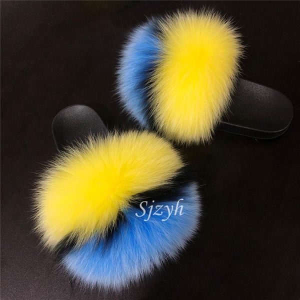 women's summer fluffy raccoon fur slides children's furry slippers ladies flip flops female amazing plush shoes eu46, Black
women's summer fluffy raccoon fur slides children's furry slippers ladies flip flops female amazing plush shoes eu46, Black