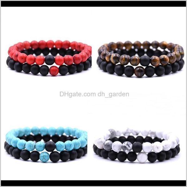 beaded, strands distance bracelets for lovers natural stone beads couple bracelet valentines day jewelry drop delivery 2021 qsvmk, Black
beaded, strands distance bracelets for lovers natural stone beads couple bracelet valentines day jewelry drop delivery 2021 qsvmk, Black