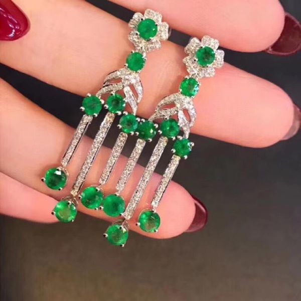 dangle & chandelier earrings for women sterling silver 925 luxury sales with natural emerald drop earring
dangle & chandelier earrings for women sterling silver 925 luxury sales with natural emerald drop earring