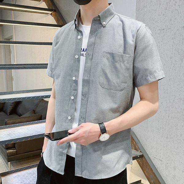summer new short sleeve shirt men's thin style fashion leisure youth, White;black
summer new short sleeve shirt men's thin style fashion leisure youth, White;black