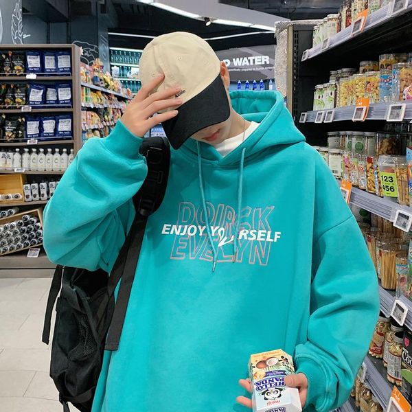 men's hoodies & sweatshirts men hooded sweatshirt letter graphic oversize 2021 autumn blue korean style hip hop couple hoodie fashion c, Black
men's hoodies & sweatshirts men hooded sweatshirt letter graphic oversize 2021 autumn blue korean style hip hop couple hoodie fashion c, Black