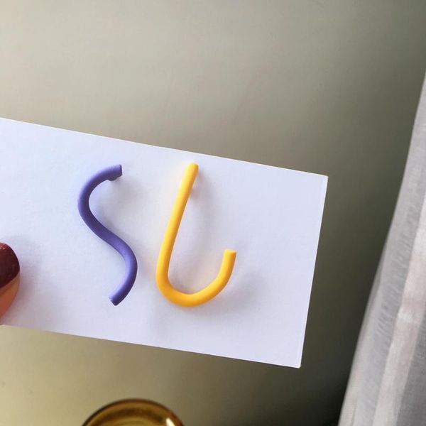 stud 2021 simple geometric irregular asymmetry abstract line colourful hit color metal studs cute earrings for women, Golden;silver
stud 2021 simple geometric irregular asymmetry abstract line colourful hit color metal studs cute earrings for women, Golden;silver