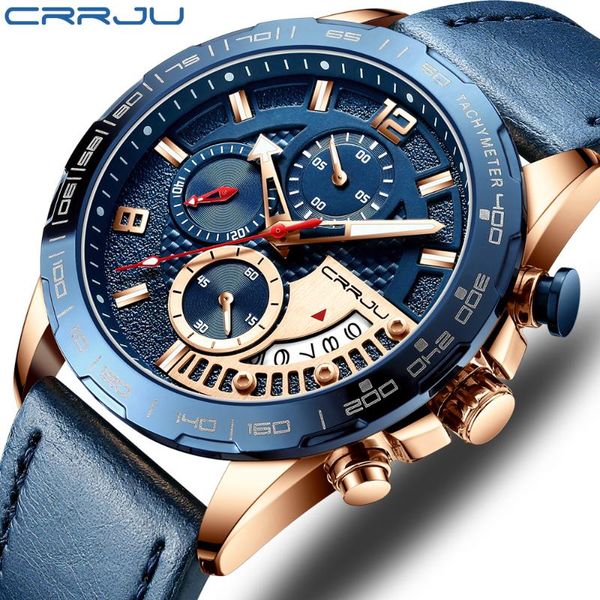 wristwatches crrju big dial men's watch chronograph sport men watches design creative with dates male wristwatch mens stainless steel, Slivery;brown
wristwatches crrju big dial men's watch chronograph sport men watches design creative with dates male wristwatch mens stainless steel, Slivery;brown