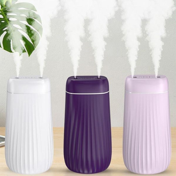 home air humidifier large capacity ultrasonic cool mist water diffuser 2000mah battery double nozzle usb aroma humidificador humidifiers
home air humidifier large capacity ultrasonic cool mist water diffuser 2000mah battery double nozzle usb aroma humidificador humidifiers