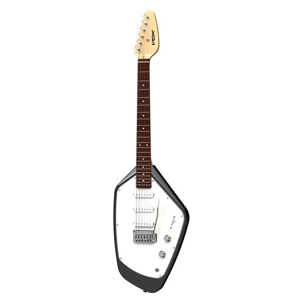 6 strings vox mark v teardrop phantom black solid body electric guitar 3 single coil pickups, tremolo bridge, vintage white tuners,
6 strings vox mark v teardrop phantom black solid body electric guitar 3 single coil pickups, tremolo bridge, vintage white tuners,