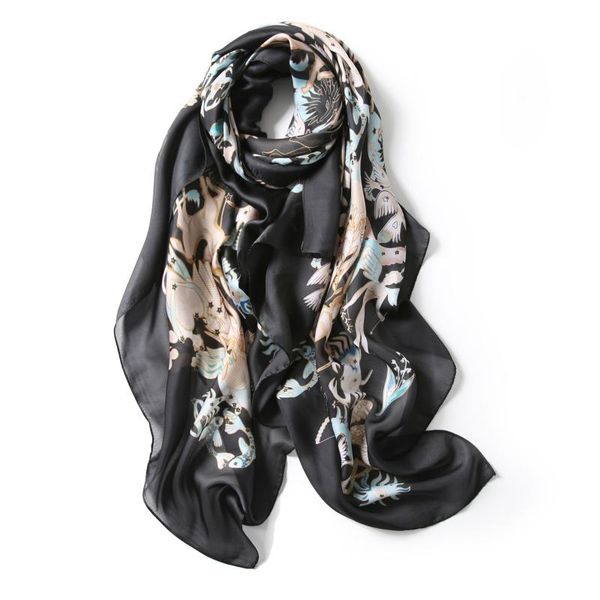 scarves european and american spring autumn warm imitated silk fabric scarf female all-match constellation printing long shawl, Blue;gray
scarves european and american spring autumn warm imitated silk fabric scarf female all-match constellation printing long shawl, Blue;gray