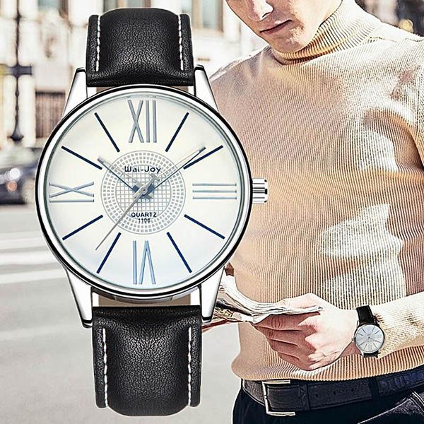 wristwatches wj-8111 2021 classic noble men's business decorative watch fashion leather quartz men sport relogio masculino, Slivery;brown
wristwatches wj-8111 2021 classic noble men's business decorative watch fashion leather quartz men sport relogio masculino, Slivery;brown