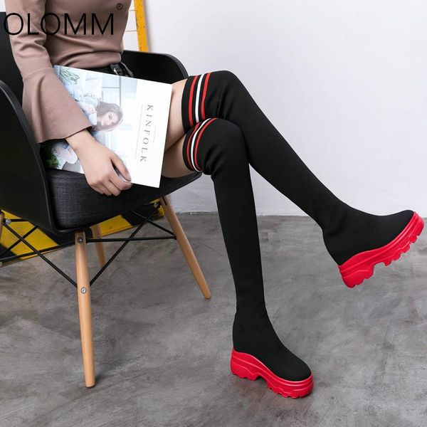 boots 2021 autumn over-the-knee women's boots, flying woven sleeves, thick bottom, increased female, Black
boots 2021 autumn over-the-knee women's boots, flying woven sleeves, thick bottom, increased female, Black